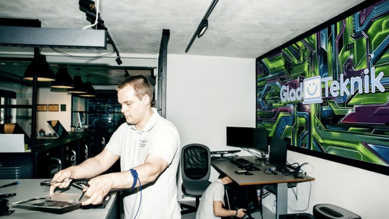 Børsen artikel om GladTeknik