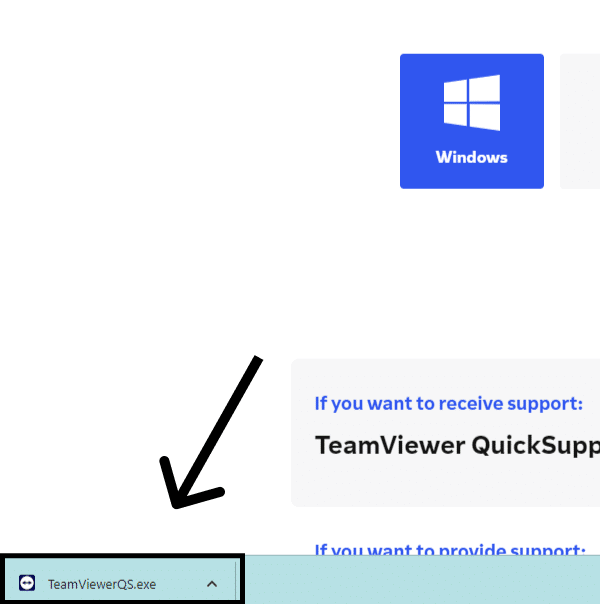 Guide til at installere TeamViewer 1