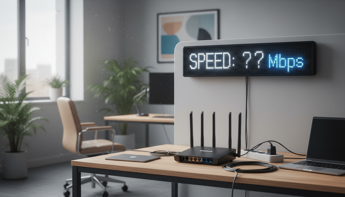 Hastighed på internet