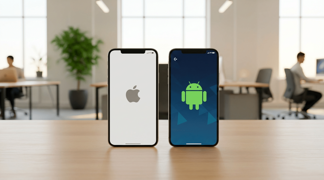 Apple iOS eller Android