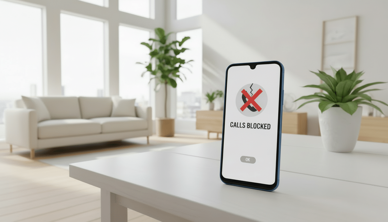 Ikke modtage opkald på Samsung
