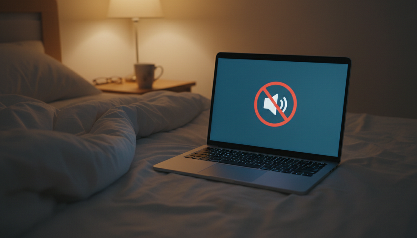 Ingen lyd på computer